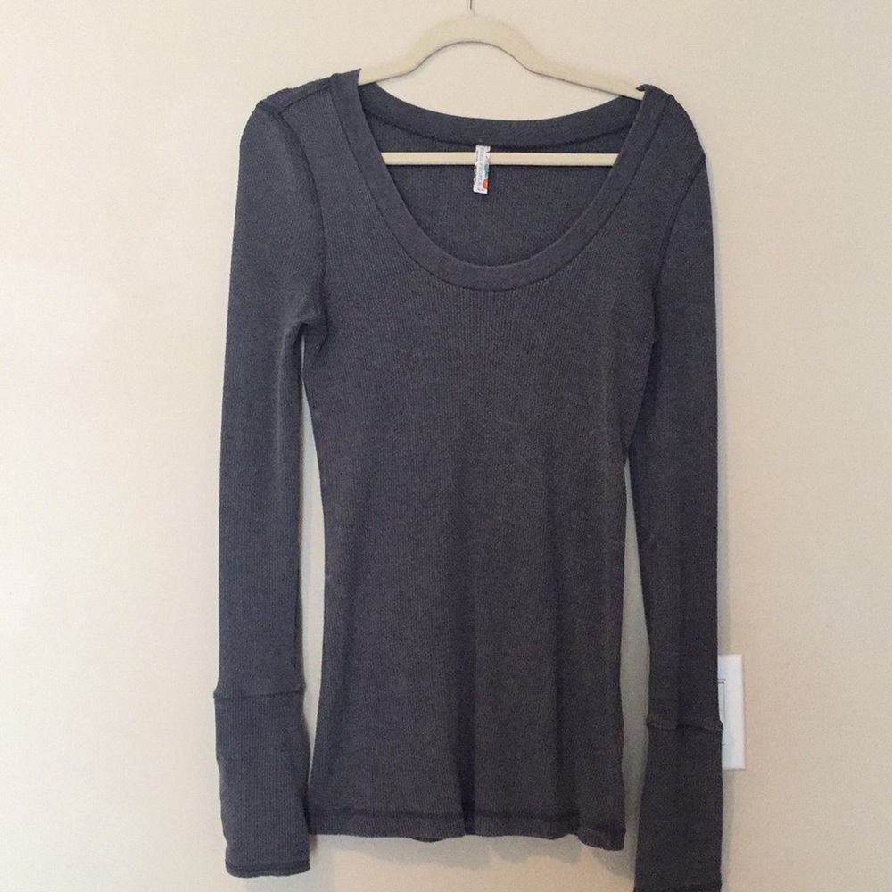 Free people, grey thermal